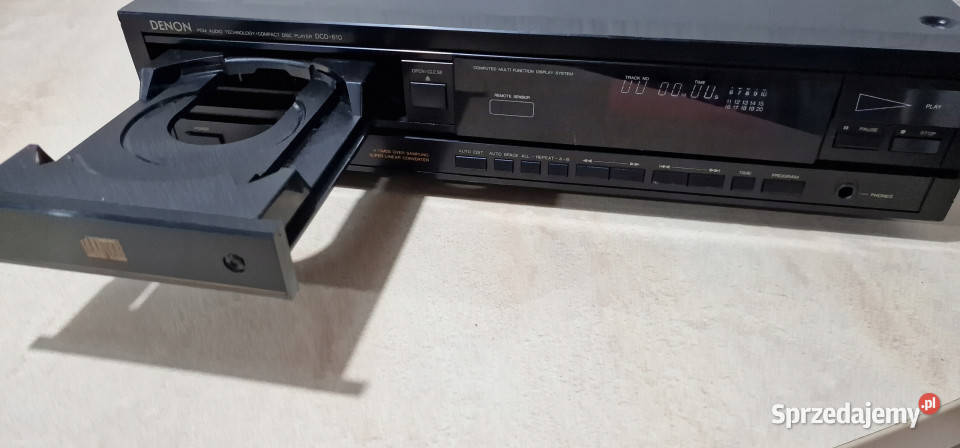 odtwarzacz kompaktowy DENON DCD 610 CD player Międzychód sprzedam