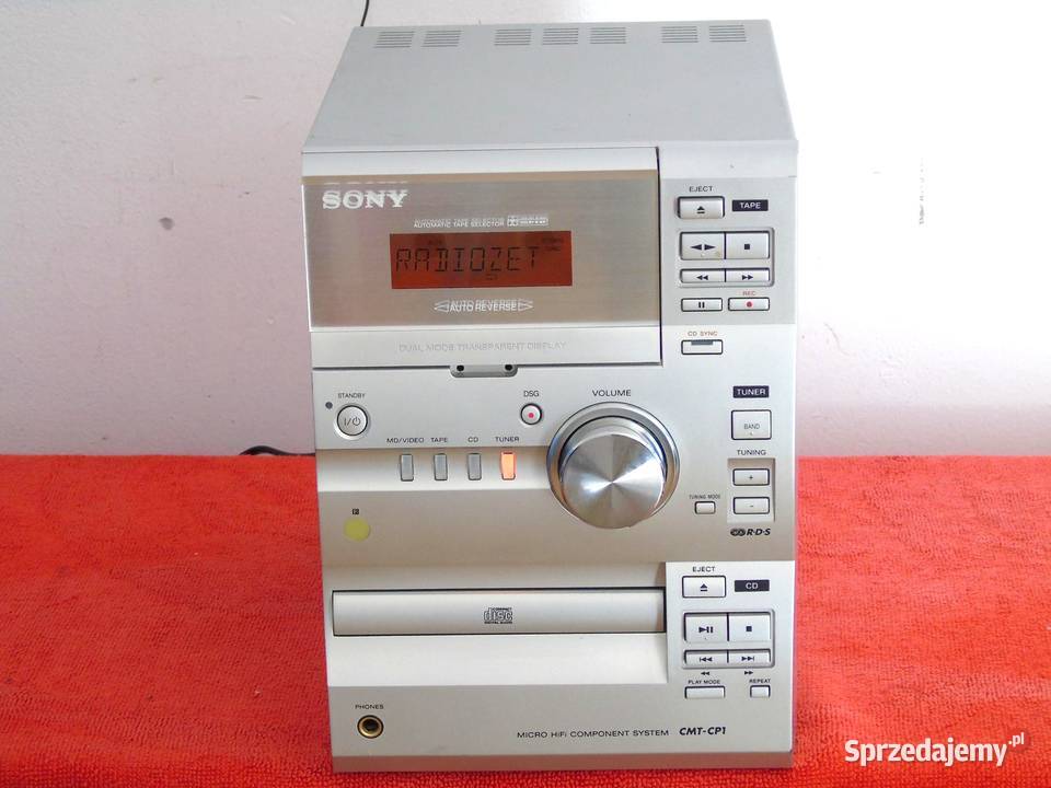 Wieża Sony CMTCP1 CD AUX Radio Mag sprawna Jasło sprzedam