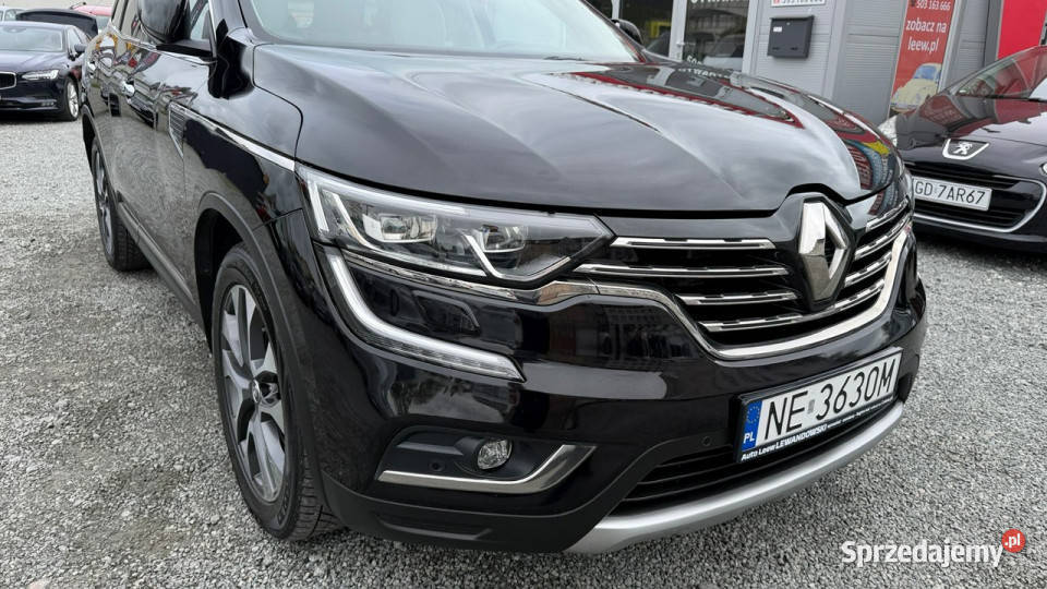 Renault Koleos 20 Diesel Moc 177 4X4 II 2016 elektrycznie ustawiane fotele Elbląg sprzedam