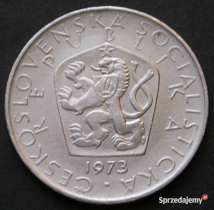 CZECHOSŁOWACJA 5 KORON 1973 Antyki, Sztuka, Kolekcje łódzkie Łódź