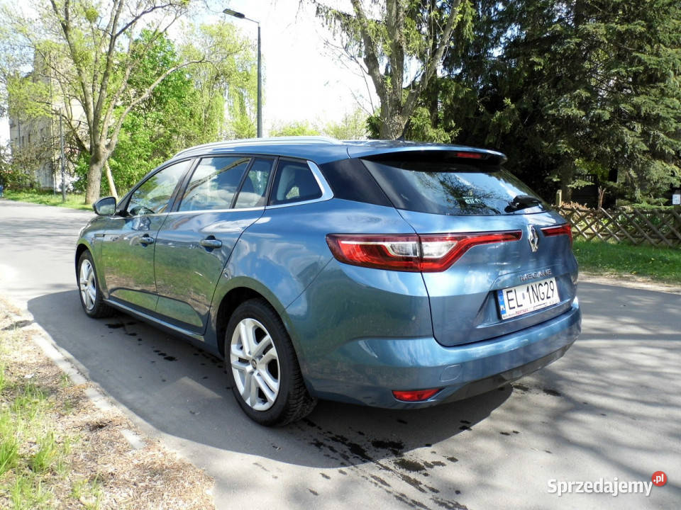 Renault Megane 16 salon polska IV 2016 nieuszkodzony Łódź