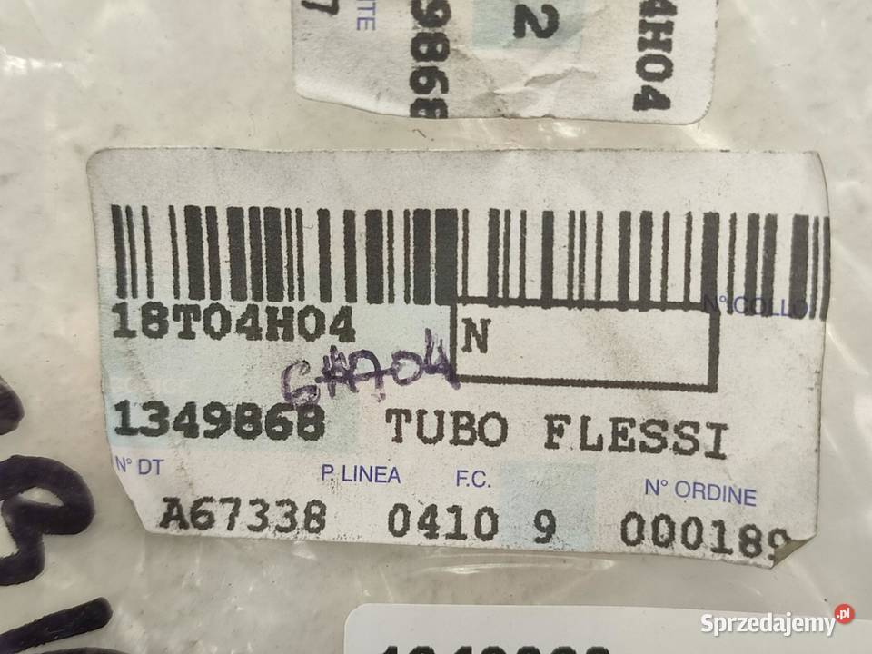 PRZEWÓD CHŁODNICY FORD TRANSIT CONNECT 18 TDCi sprzedam