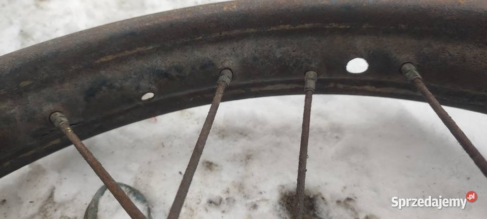 Sokół 125 SHL 04 05 dkw Koło tył Kuźnia Raciborska