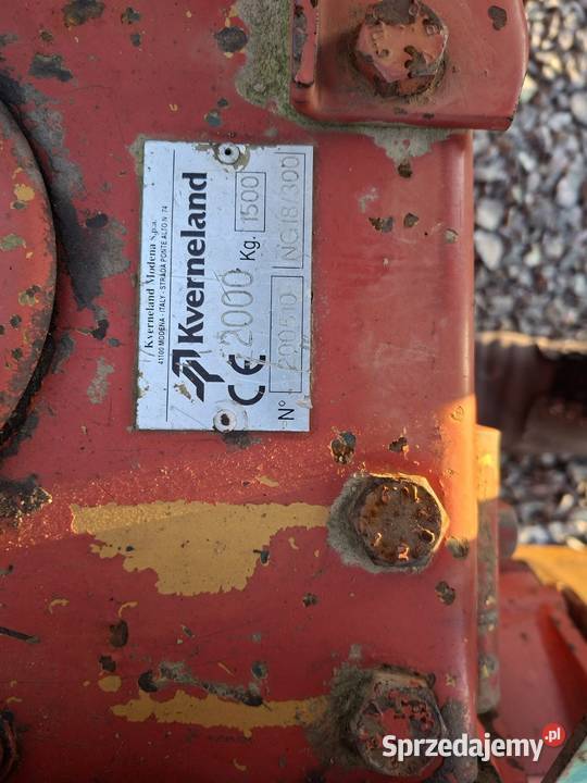 Agregat uprawowosiewny brona KVERNELAND 3m