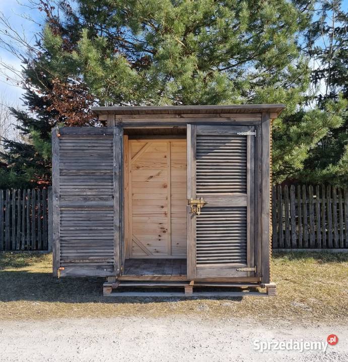 Domek narzędziowy ogrodowy drewniany 2 x 11m Kalety sprzedam