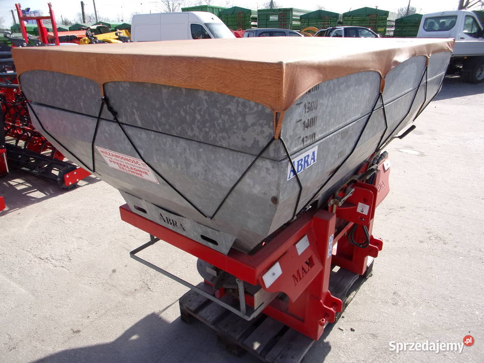 Rozsiewacz dwutarczowy ocynkowany ABRA MAXI Opoczno