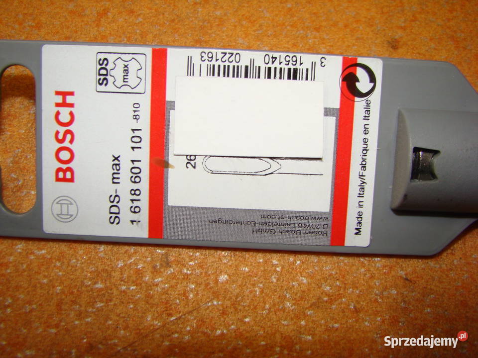 Dłuto SDS BOSCH do bruzd Ref 1 618 601 101 Bielsko-Biała