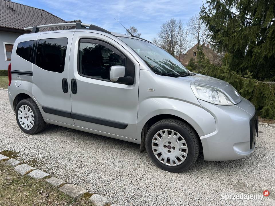 Fiat Qubo 14i 90 klima Serwis Aso ABS dolnośląskie Legnica