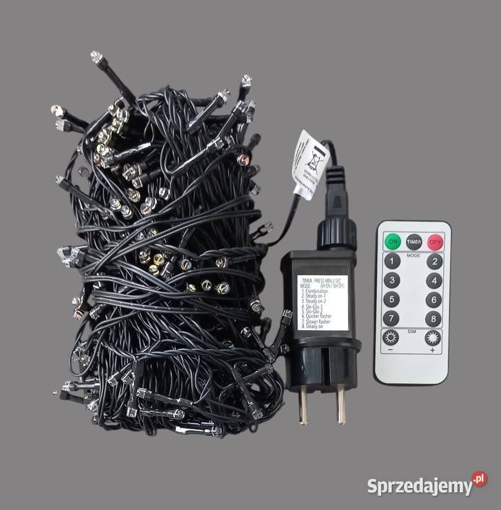 Lampki choinkowe podwójne łańcuchy świetlne LED wielokolorowy Chrzanów