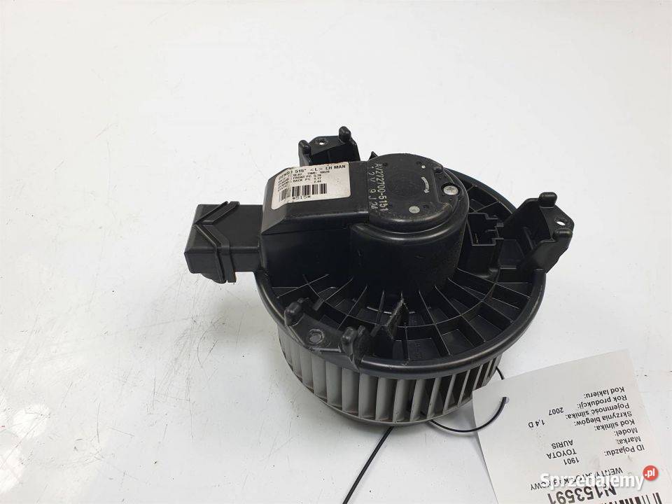 WENTYLATOR KABINOWY TOYOTA AURIS AV2727005151 sprzedam