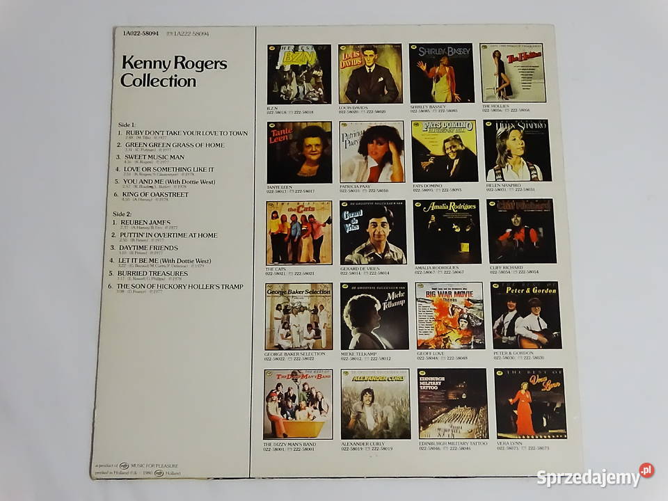 Kenny Rogers Collection LP 1980 Płyty i kasety Biłgoraj