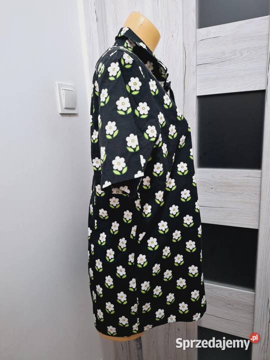 M Koszula stokrotki Asos bawełna nowa krótki warmińsko-mazurskie Braniewo