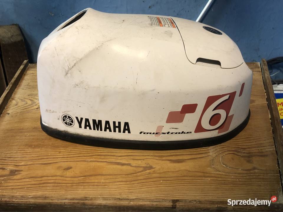 Biala czapa silnika zaburtowego Yamaha 6 wielkopolskie Piła