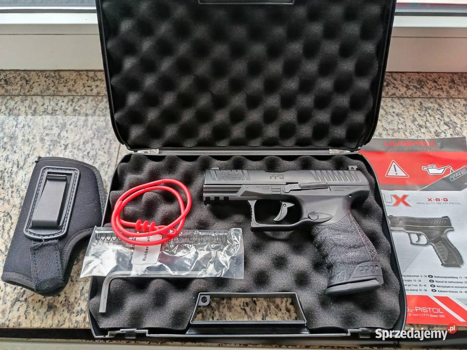 Pistolet RAM Walther PPQ M2 T4E Kule gumowe