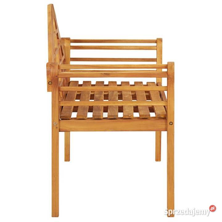 vidaXL Ławka ogrodowa 125 lite drewno Warszawa