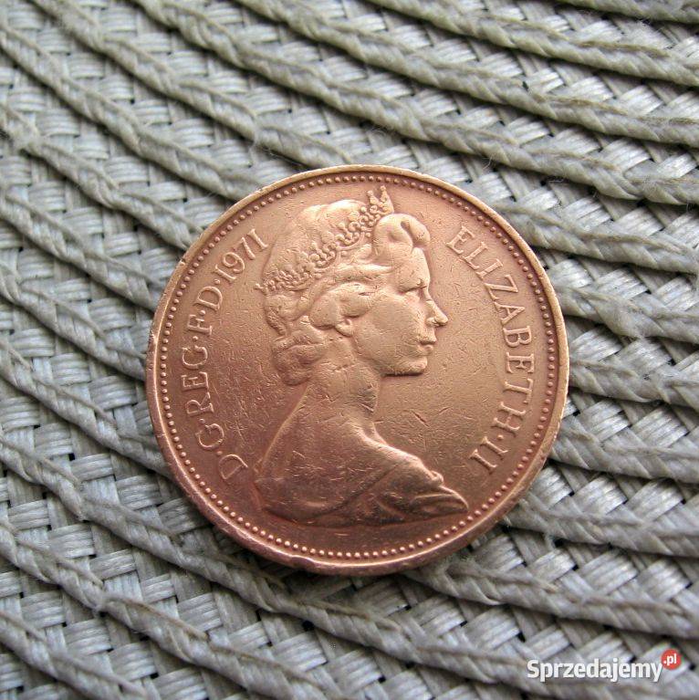 Wielka Brytania 2 Pensy1996r Kalisz