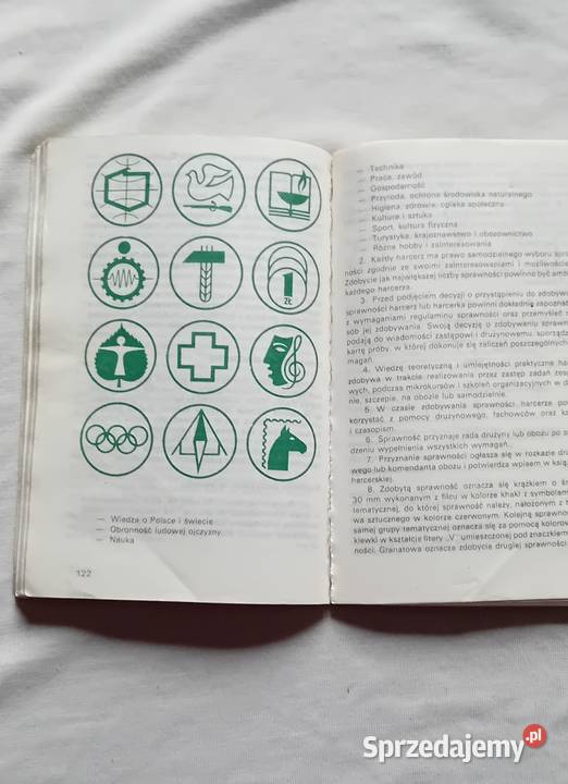 Kalendarz harcerski 1984 KAW 1983 r wielkopolskie Koźminek