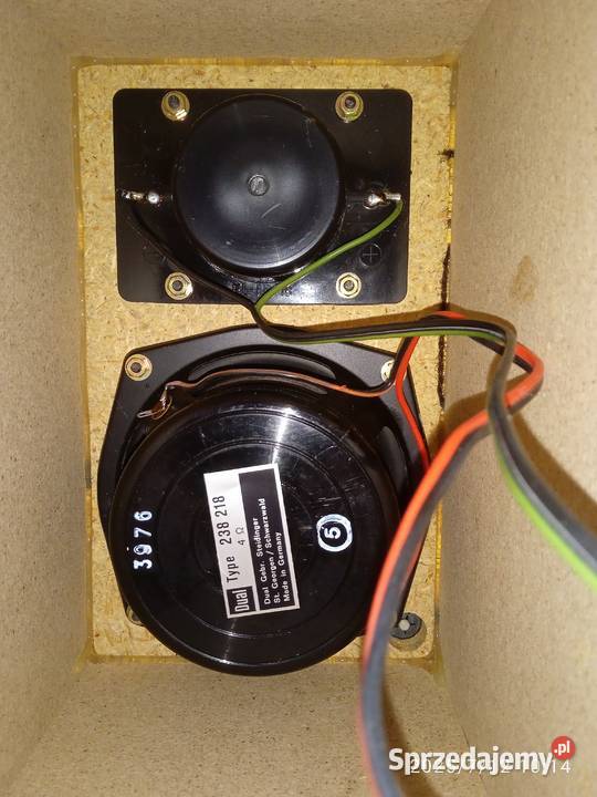 DUAL CL230 świetne kolumny Stereo Vintage Retro Słuchawki i głośniki Jasło sprzedam