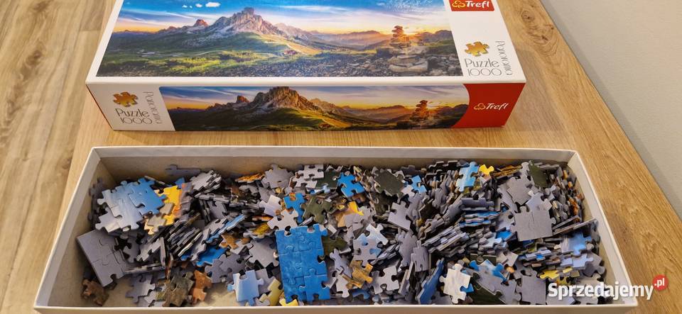 puzzle Trefl 1000el panorama góry Dolomity Puzzle Kraków