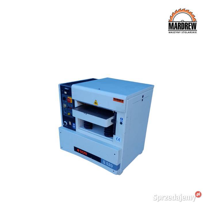 Grubościówka strugarka SCM 520 1725 Naprawa