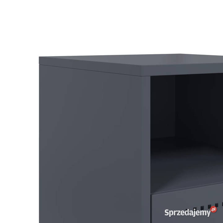 Szafka nocna antracytowa 36x39x605 stal WM846558 Warszawa