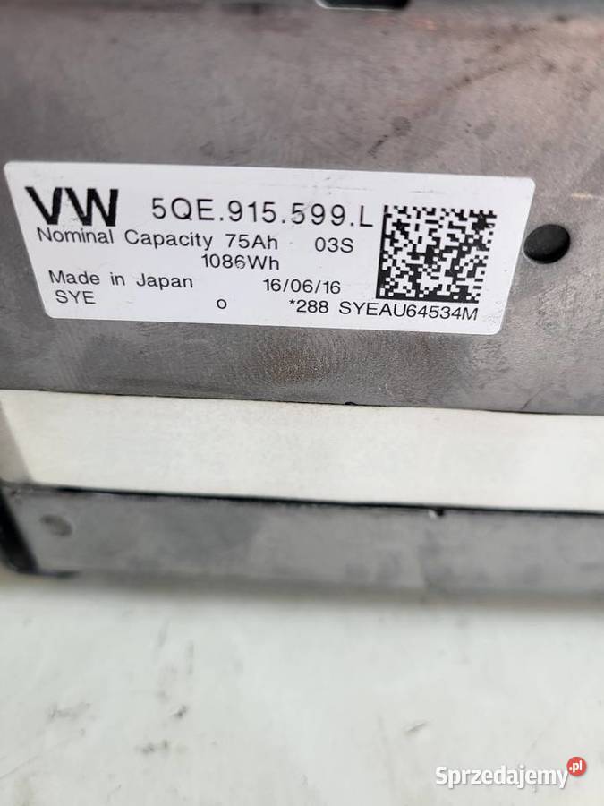 NOWA Bateria trakcyjna EGolf 5QE915599L Mielec sprzedam