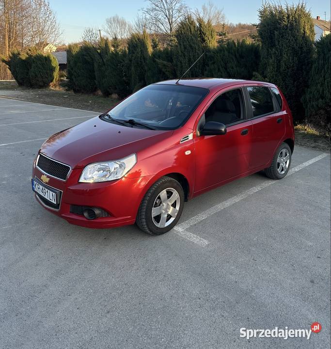 Chevrolet Aveo 12 benzyna 2009r KLIMA VAT marża Pilzno