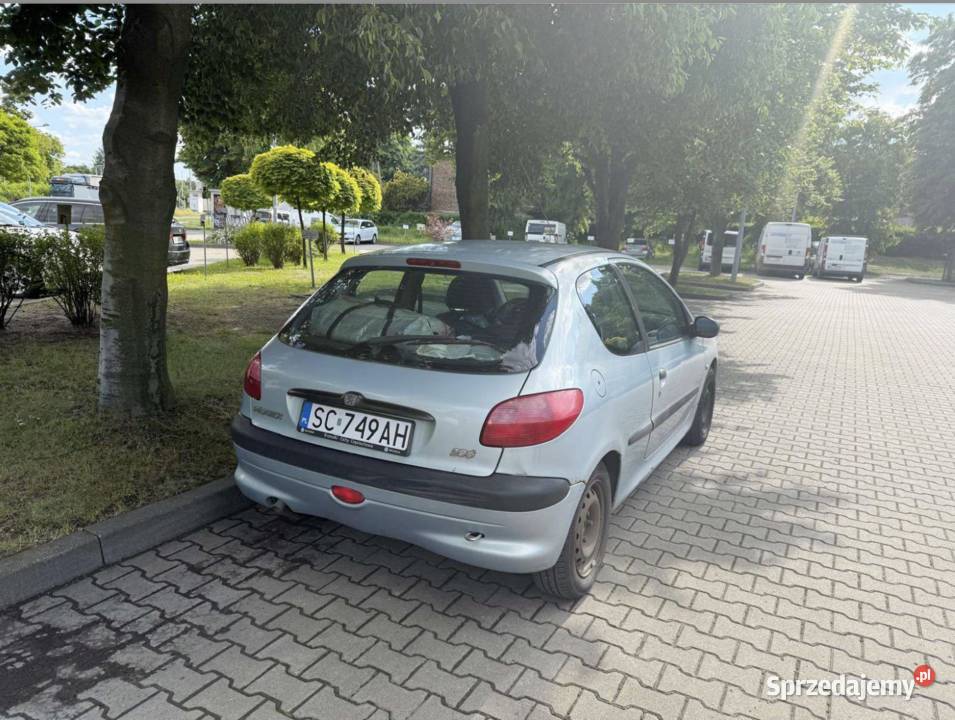 Peugeot 206 2001 r śląskie Częstochowa sprzedam