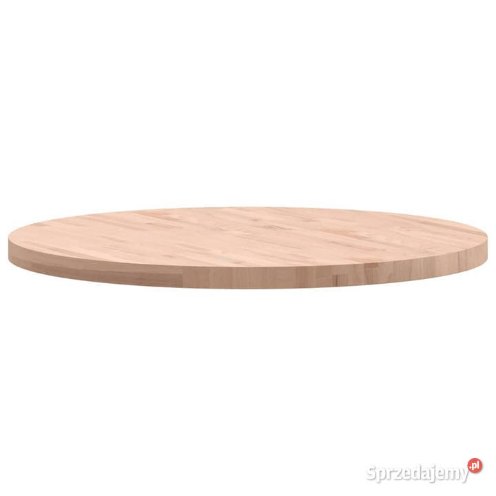 Blat do stołu 90x4 okrągły lite drewno bukowe sprzedam