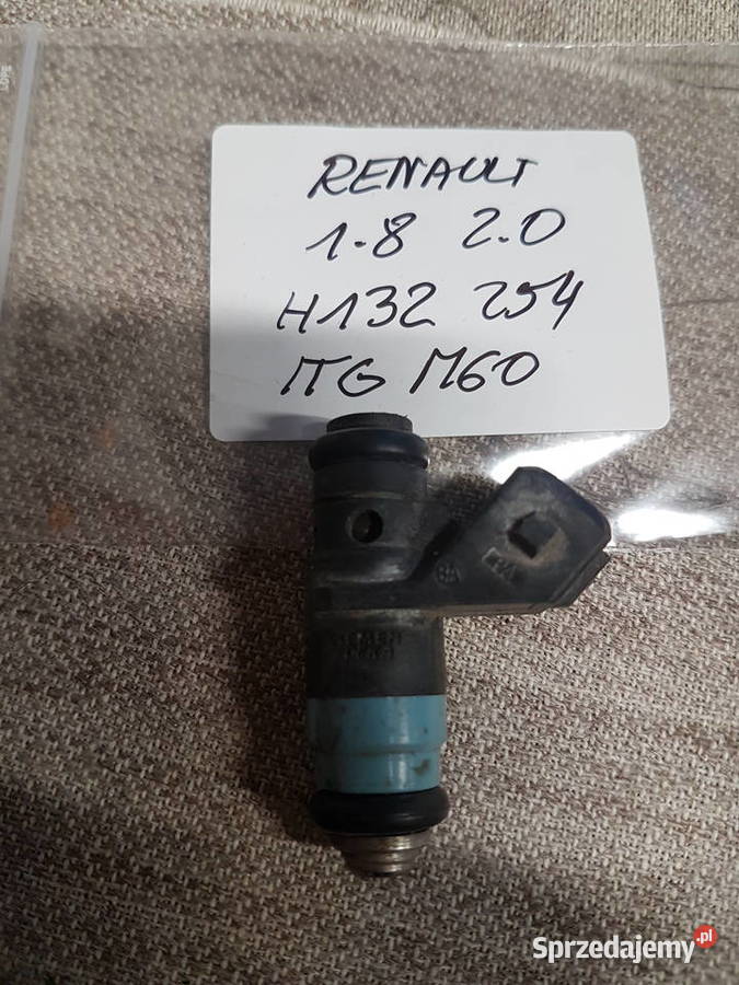 RENAULT 18 20 WTRYSKIWACZ PALIWA WTRYSK ITG M60 Rok produkcji 1999 Turkowice