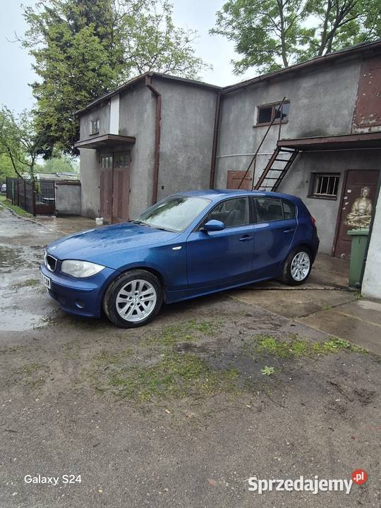 Bmw seria 1 M47 05 5D Anglik SPRAWNY ZDROWY elektryczne szyby Izbica Kujawska sprzedam