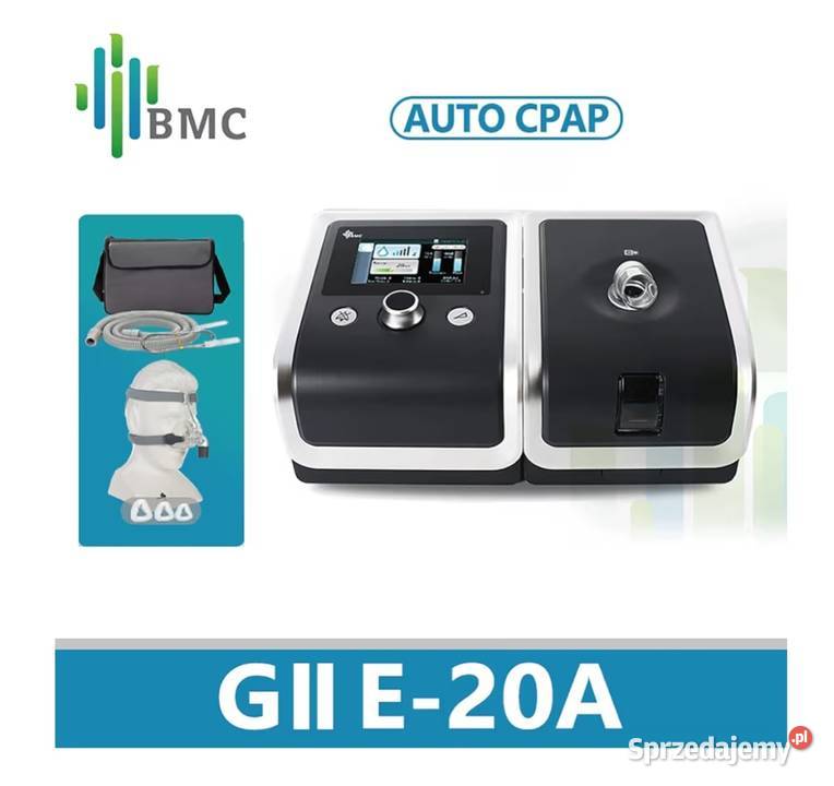 Aparat Maszyna CPAP z nawilżaczem BMC GIIE20A Urządzenia Warszawa
