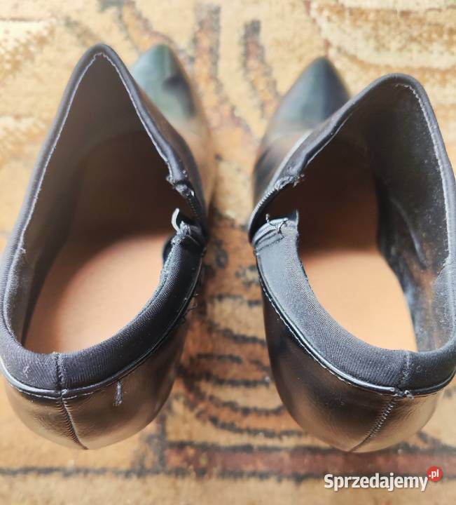 Botki czarne przed kostki 38 Otwock