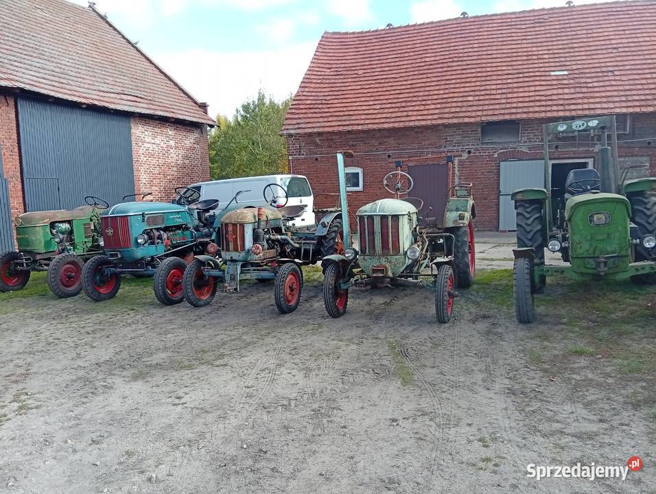 Traktory Hanomag 4 1957 1963r Deutz i John Deere Syców