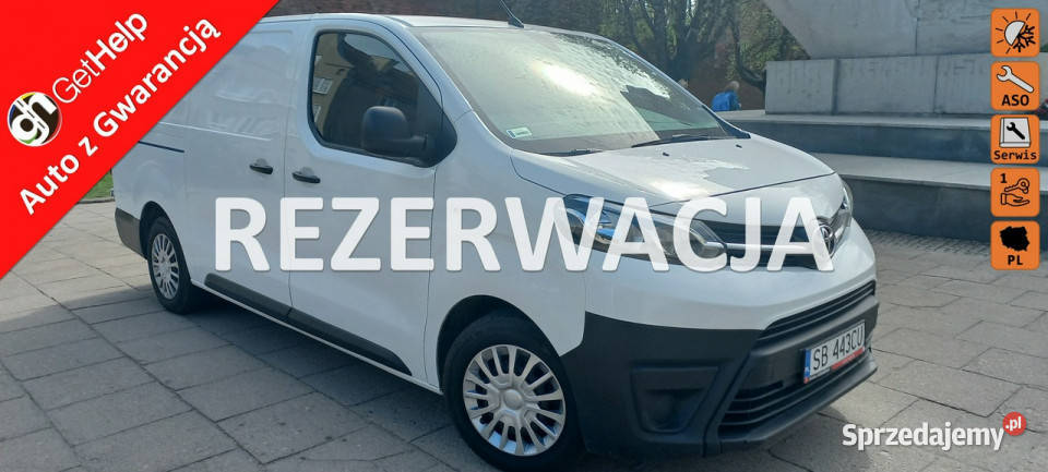 Toyota ProAce Rezerwacja Long Maxi Salon 399 Net komputer pokładowy sprzedam