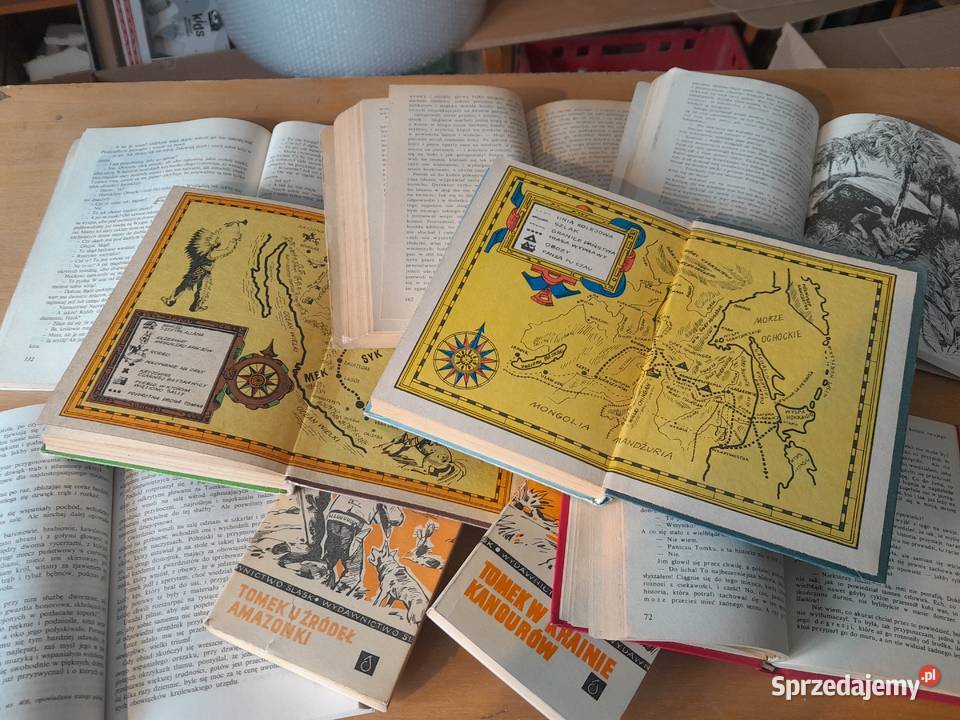 Zestaw książek 9 Alfred Szklarski Przygody Tomka sprzedam