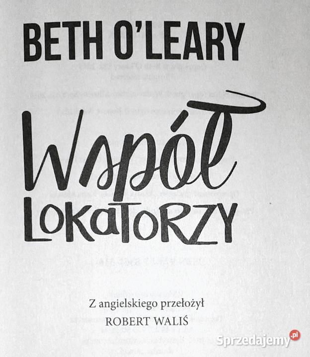 Współlokatorzy Beth OLeary Chełm