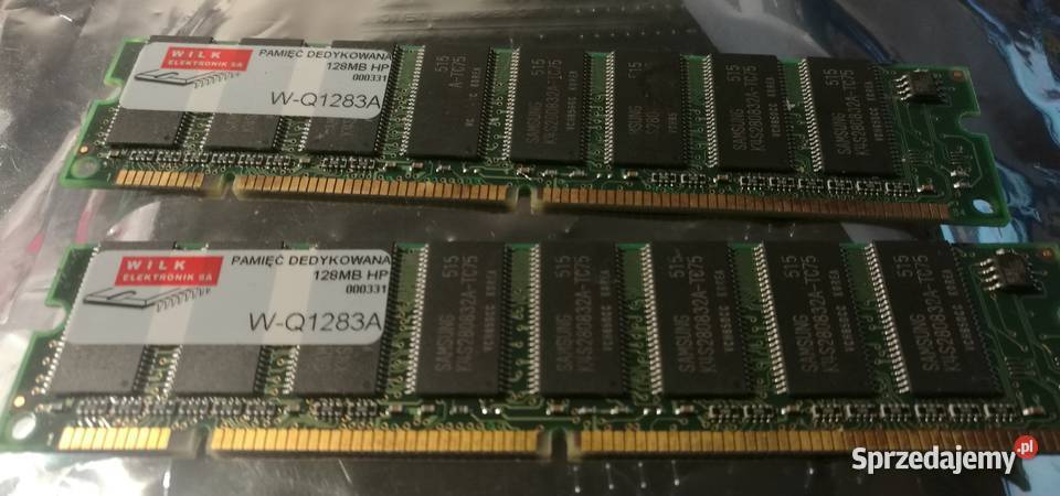 Pamięć dedykowana do drukarki HP 128 MB Q1283A RJ45 Legionowo