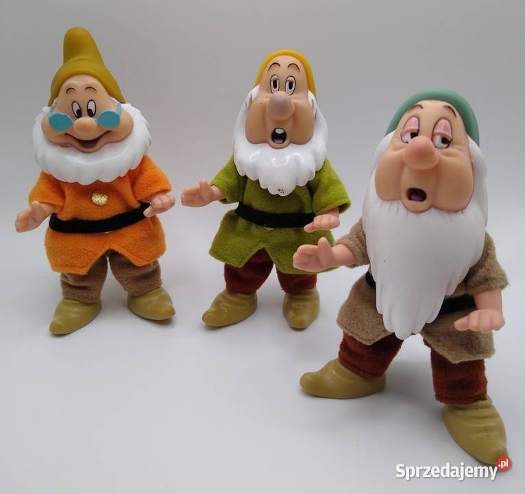 Figurka Krasnal Disney 3 sztuki pomorskie Gdańsk