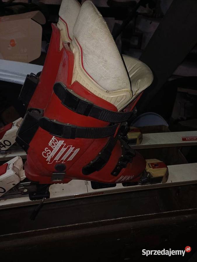 Narty zjazdowe firmy Fischer Rs Sport zestaw łódzkie Tuszyn sprzedam