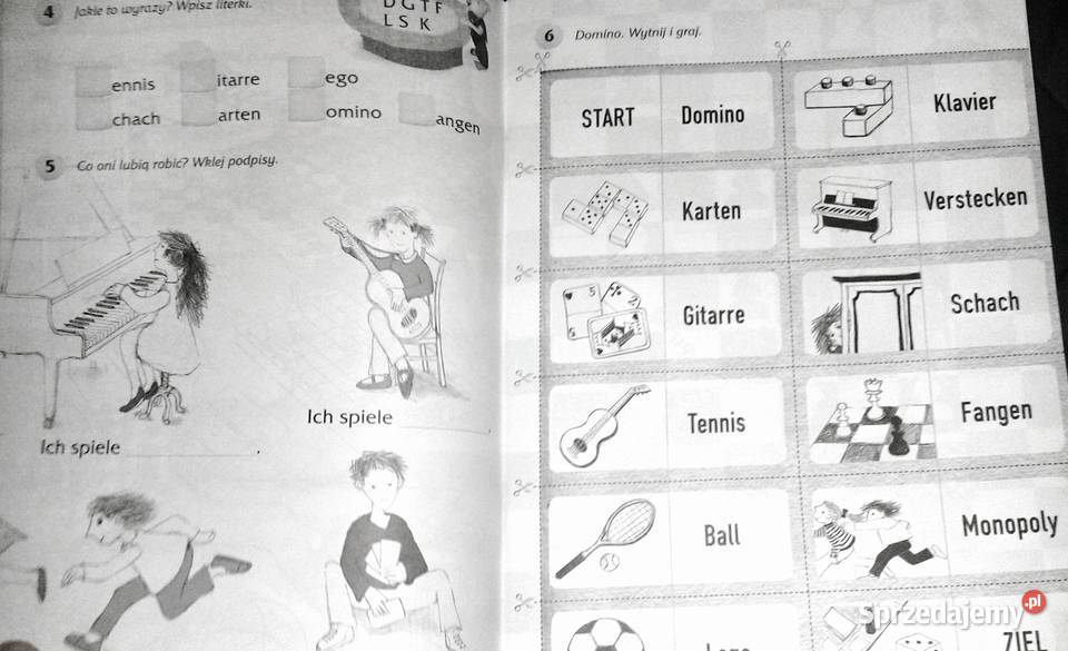 Ich und du 1 Zeszyt ćwiczeń niemiecki Marta Rok wydania 2005 Chełm sprzedam