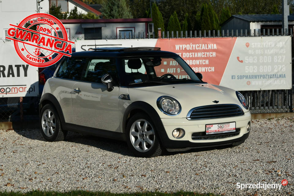 Mini cooper D 1.6D 109KM 2009r. Climatronic Panorama TEMPOMAT Polecam