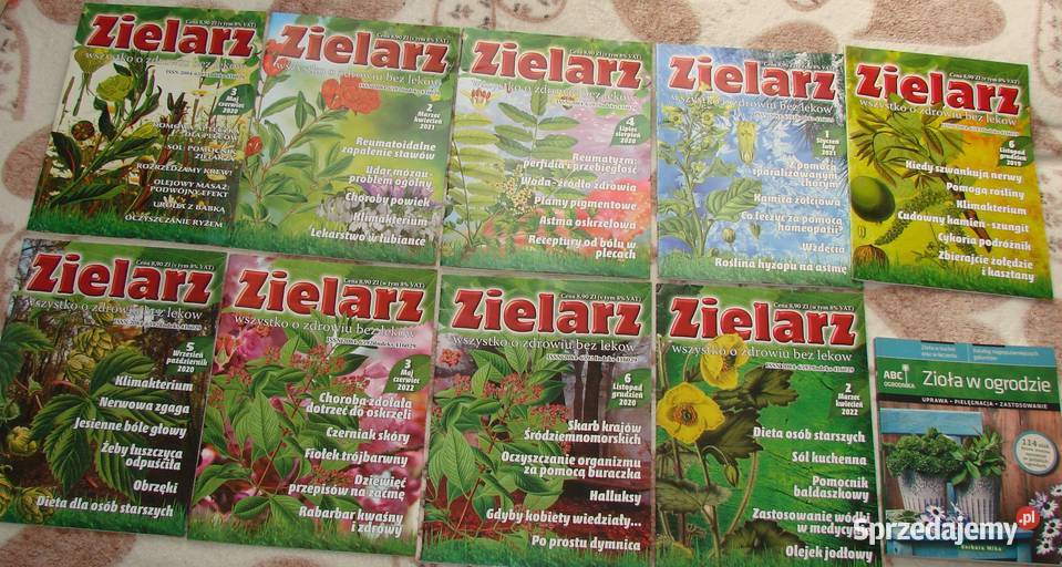 Atlasy ziół i roślin leczniczych książki mazowieckie Radom