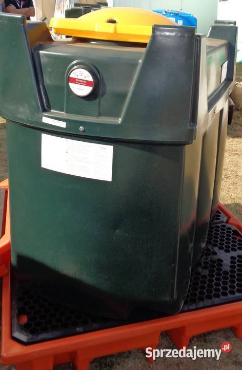 Dwupłaszczowy zbiornik na zużyty olej 600l Z Zielona Góra