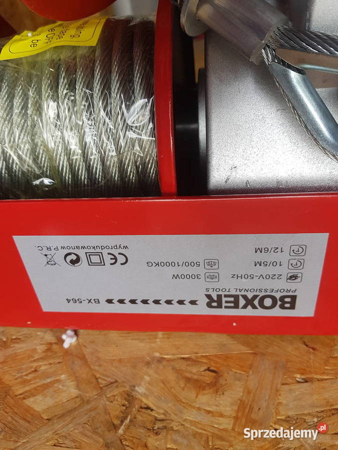 Wyciągarka elektryczna firmy Boxer bx 564 1000 sprzedam