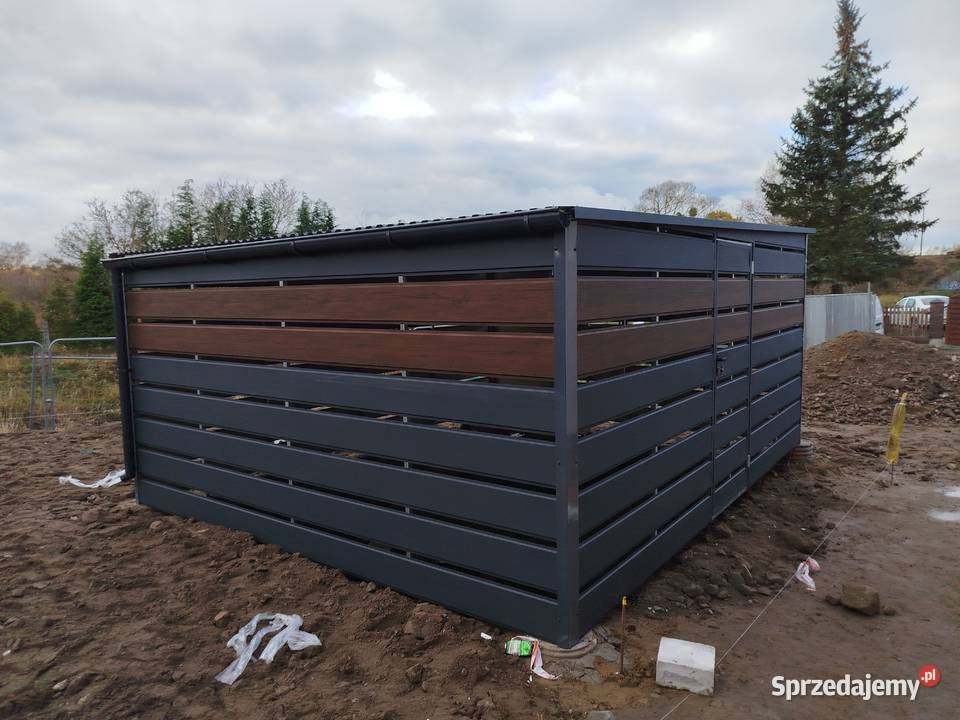 Wiata Śmietnikowa Altana ŚMIETNIK Garaż Blaszany zachodniopomorskie