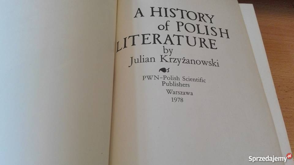 A history of Polish literature by Julian Gdańsk