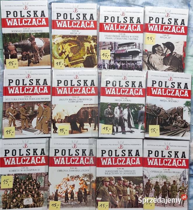 Książki partyzanckie Ruch Oporu konspiracja itp Radom