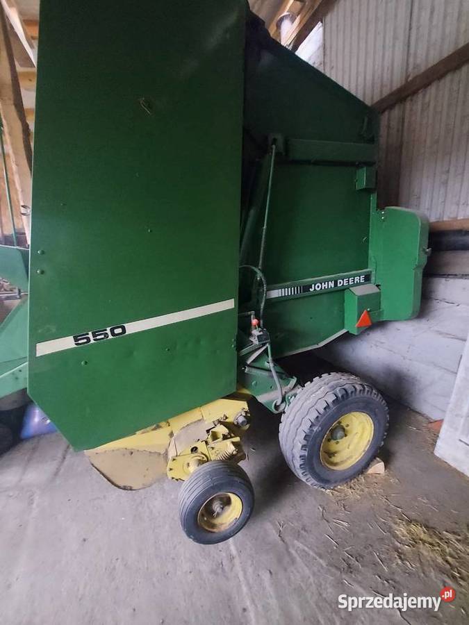 Prasa John Deere 550 siatka sznurek John Deere Bodaczów