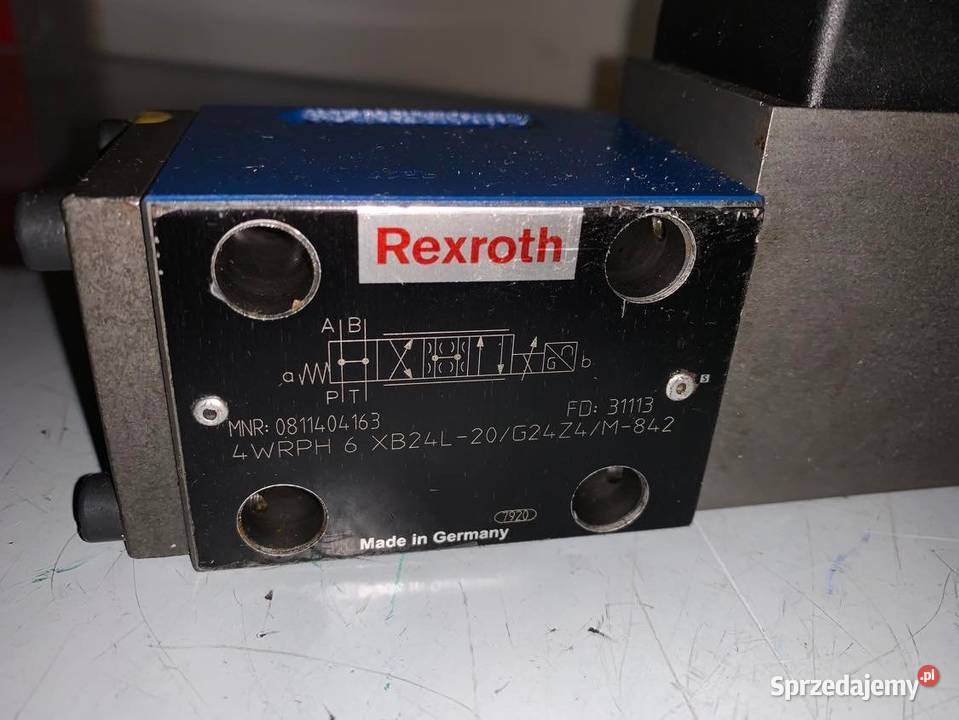 Rexroth 4WRPH6XB24L 20 G24Z4 M 842 0811404163 Warszawa